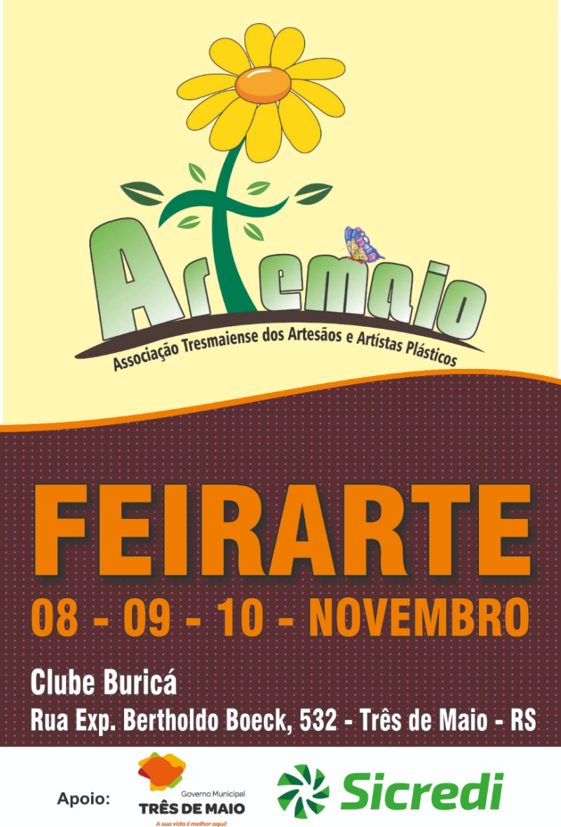 Feirarte: feira do artesanato será realizada em novembro